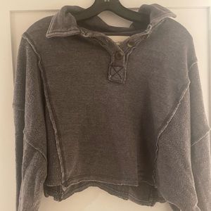 Grey Vintage Havana sweatshirt top (brand new)